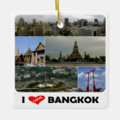 zTH005 i love Bangkok, Thailand, Asia, セラミックオーナメント (正面)