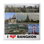 zTH005 i love Bangkok, Thailand, Asia, タイル (正面)