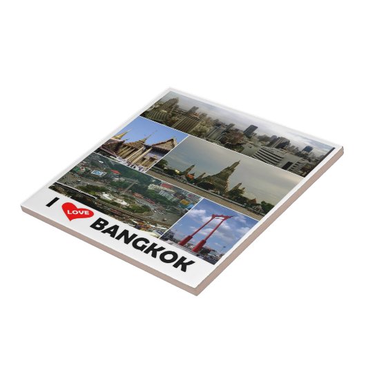 zTH005 i love Bangkok, Thailand, Asia, タイル (側面)