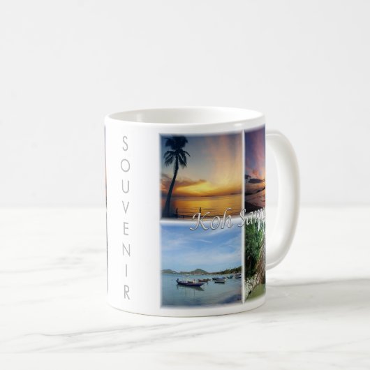 zTH010 KOH SAMUI,タイ,アジア, コーヒーマグカップ (正面右)