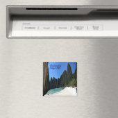 zTH014 MAYA BAY KRABI,タイ,アジア,冷蔵庫 マグネット (インサイチュ (食洗機))