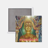 zTH017 RAYONG Chulalongkorn Phra Phatプリンセス, マグネット (正面/裏面)