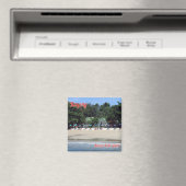 zTH018 RAYONG, KOH SAMETビーチシーブリーズ，冷蔵庫 マグネット (インサイチュ (食洗機))