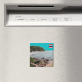 zTH021 KO SAMETレーヨン、タイ、アジア、冷蔵庫 マグネット (インサイチュ (食洗機))