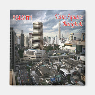zTH030 SIAM SQUARE in Bangkok,タイ,冷蔵庫 マグネット