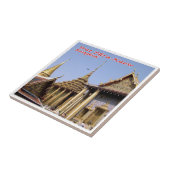 zTH032 WAT PHRA KAEW、タイ、 タイル (側面)