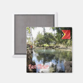 zTL005 EAST TIMORのパノラマ、アジア、冷蔵庫 マグネット (正面/裏面)
