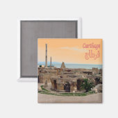 zTN005 CARTHAGE、チュニジア、アフリカ、冷蔵庫 マグネット (正面/裏面)