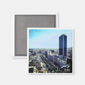 zTN014 TUNIS，チュニジア，アフリカ，冷蔵庫 マグネット (正面/裏面)