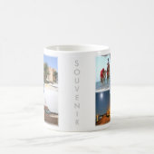 zTN017 DJERBA，モザイク，チュニジア，アフリカ， コーヒーマグカップ (中央)