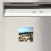 zTN022カルタゴ，遺跡，チュニジア，アフリカ，冷蔵庫 マグネット (インサイチュ (食洗機))