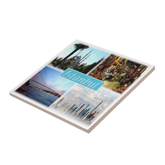 zTR006イスタンブール、トルコ、ヨーロッパ、 タイル (側面)