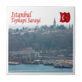 zTR009 ISTANBUL TOPKAPI，トルコ，ヨーロッパ， タイル (正面)