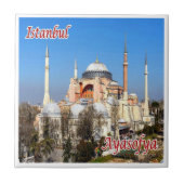 zTR018 BASILICA SAINT SOPHIA,イスタンブール,トルコ タイル (正面)