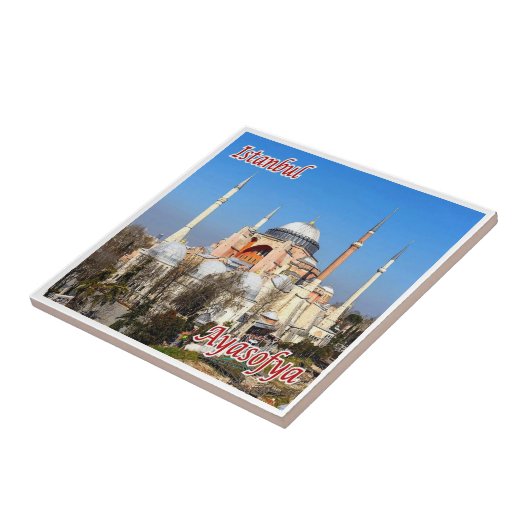 zTR018 BASILICA SAINT SOPHIA,イスタンブール,トルコ タイル (側面)