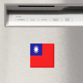 zTW001台湾国旗、台湾フォローザ、冷蔵庫 マグネット (インサイチュ (食洗機))