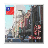 zTW004 HSINCHU、台湾フォルモサ、 タイル (正面)