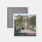 zTZ009 ZANZIBAR, Old Fort,Tanzania, Africa, Fridge マグネット (正面/裏面)