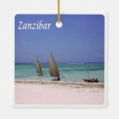 zTZ015 ZANZIBAR,タンザニア,アフリカ, セラミックオーナメント (裏面)