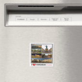 zUA003 ODESSA I LOVE,ウクライナ,ヨーロッパ,冷蔵庫馬 マグネット (インサイチュ (食洗機))