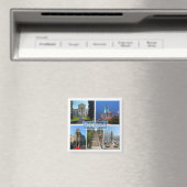 zUA004 ODESSA，ウクライナ，ヨーロッパ，冷蔵庫 マグネット (インサイチュ (食洗機))