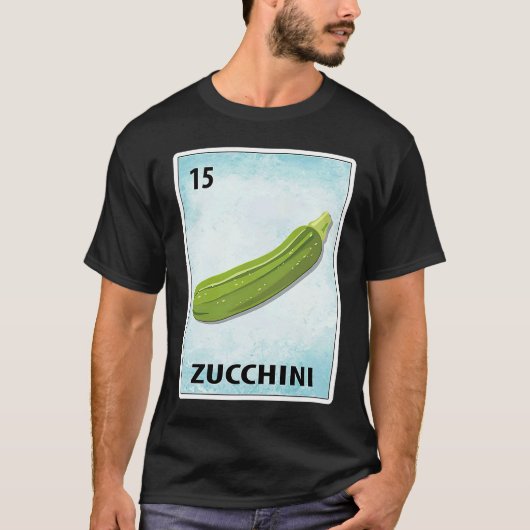 Zucchini Mexican Cards Tシャツ (正面)