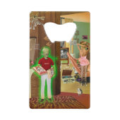 Zucchini Pizza クレジットカード栓抜き (正面)