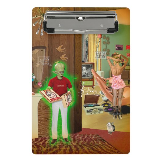  Zucchini Pizza ミニクリップボード (正面)