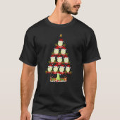 Zucchini Vegetable Xmas Holiday Zucchini Christmas Tシャツ (正面)
