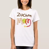 Zuchon犬の品種お母さんのギフト Tシャツ (正面)