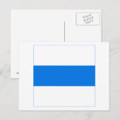 Zug国旗 ポストカード (正面/裏面)