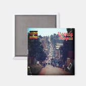 zUG007 KAMPALA,ダウンタウン,ウガンダ,アフリカ,冷蔵庫 マグネット (正面/裏面)