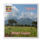zUG009 UGANDA,カダム山,アフリカ, タイル (正面)