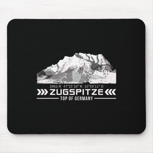 Zugspitze Alps Wetterstein Mountains Hiking Climbi マウスパッド (正面)
