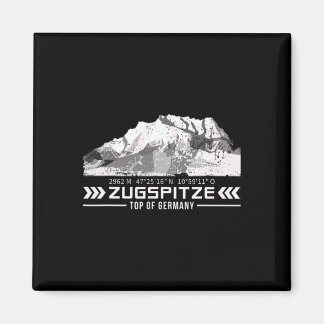 Zugspitze Alps Wetterstein Mountains Hiking Climbi マグネット