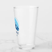 Zugspitze Germany mountain Ski resort beer glass タンブラーグラス (左)