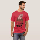 Zuhause Ist Wo Meine Schweinchen Sind Farm Agricul Tシャツ (正面フル)