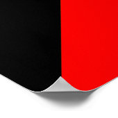 Zulu ICS海上信号旗 ポスター (角)