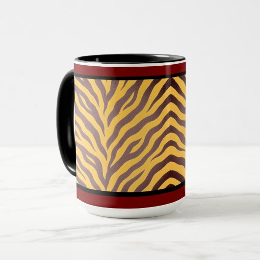 "ZULU PRINT" - 15OZ マグカップ (正面左)