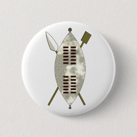 Zulu Schild buckler 缶バッジ (正面)