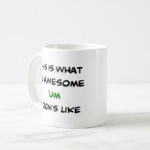 z'um 素晴らし、 コーヒーマグカップ (正面左)