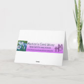 Zum Geburtstag -ドイツ語、デイジーのハッピーバースデー カード (裏面)