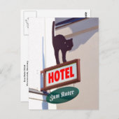 Zum Kater Hotel, Warnemunde，ドイツ ポストカード (正面/裏面)