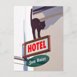 Zum Kater Hotel, Warnemunde,ドイツ ポストカード