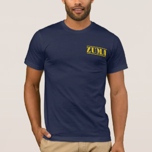 ZUMAのビーチのステンシル Tシャツ