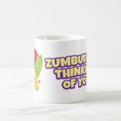 Zumbuddyのあなたの考えること! コーヒーマグカップ (中央)