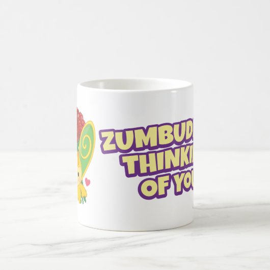 Zumbuddyのあなたの考えること! コーヒーマグカップ (中央)