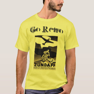 zundappは、レトロ行きます tシャツ