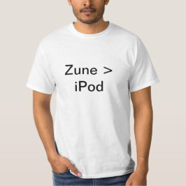 Zune > iPod Tシャツ