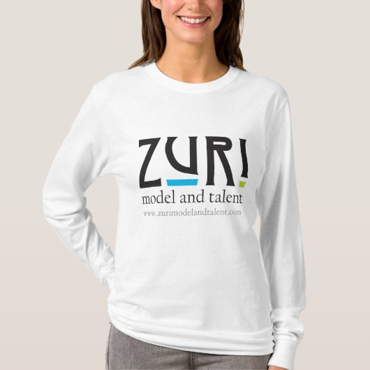 Zuriはフード付きスウェットシャツに合いました Tシャツ (正面)